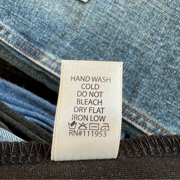 Active USA Black Midi Stretch Fitted Bodycon Pencil Skirt - Picture 10 of 15